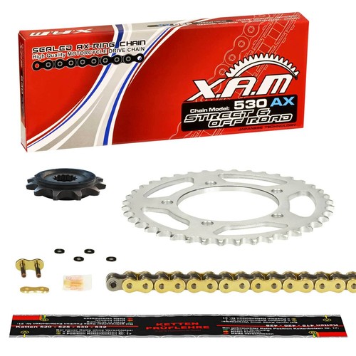 Kit catena yamaha 500 - yamaha, (2j4)