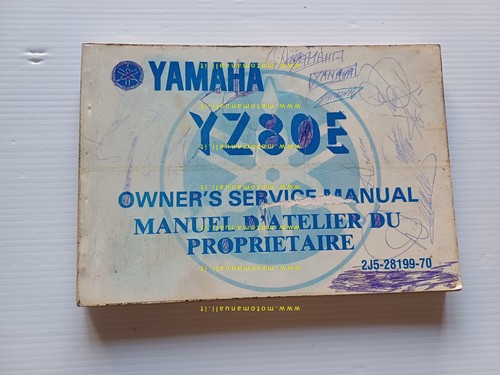 Yamaha 2j5 1977 - yamaha, manuale